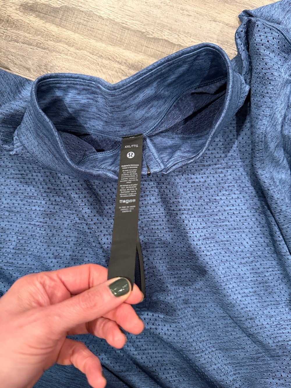 Lululemon Metal Vent Tech Midweight Half-Zip XXL - Picture 6 of 8